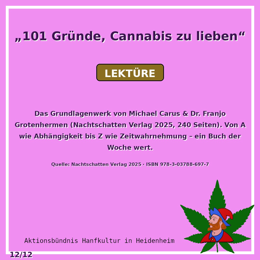 Michael Carus & Dr. Franjo Grotenhermen (Nachtschatten V