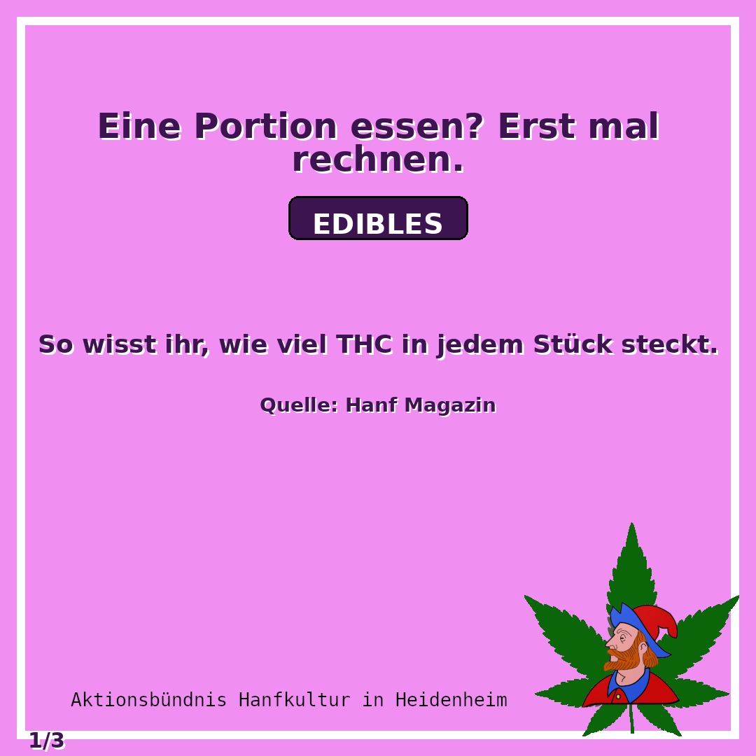 Eine Portion essen? Erst mal rechnen. · Teaser